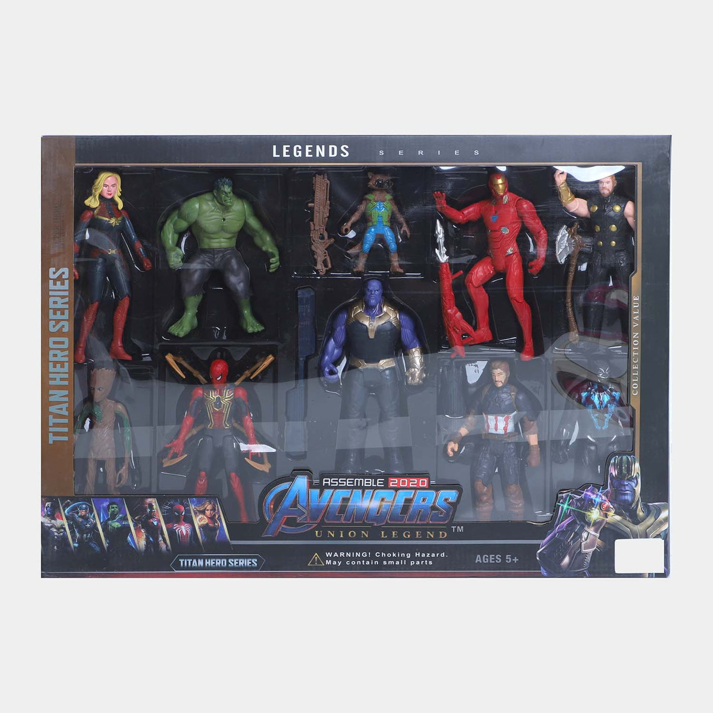 Character Action Heroes Play Set