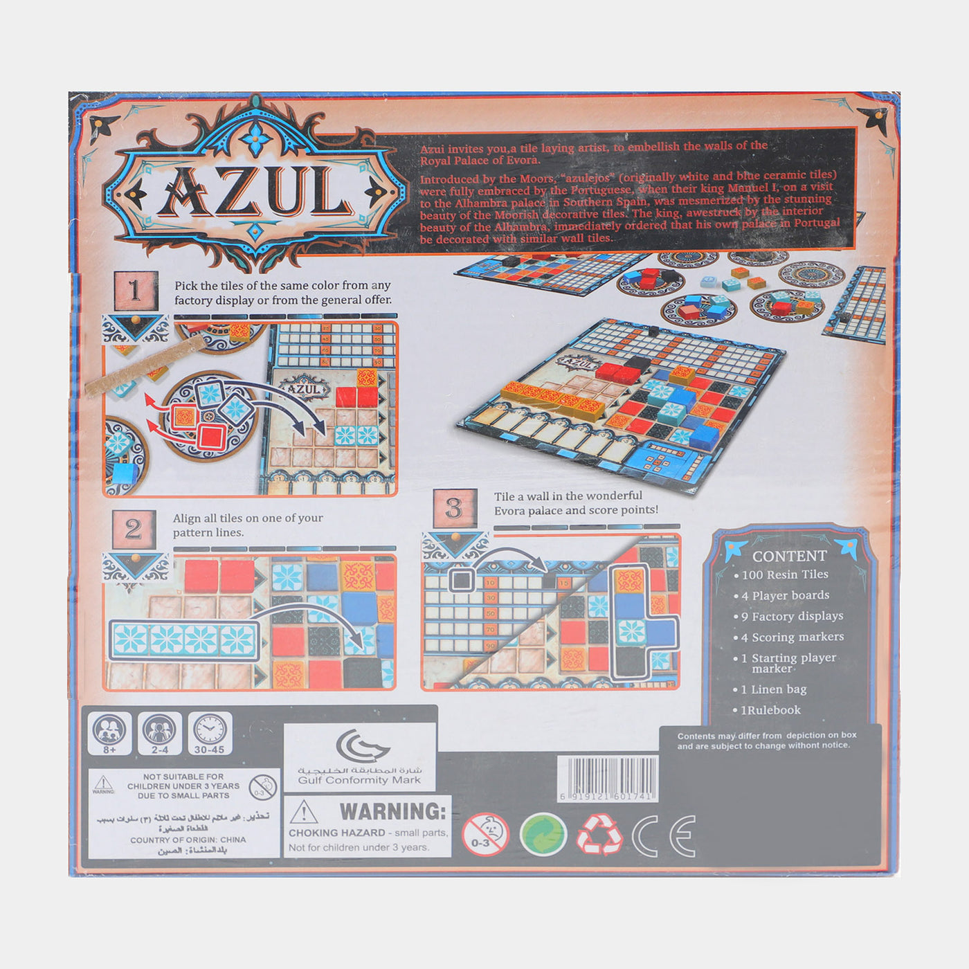 Azul Board Game Toy For kids