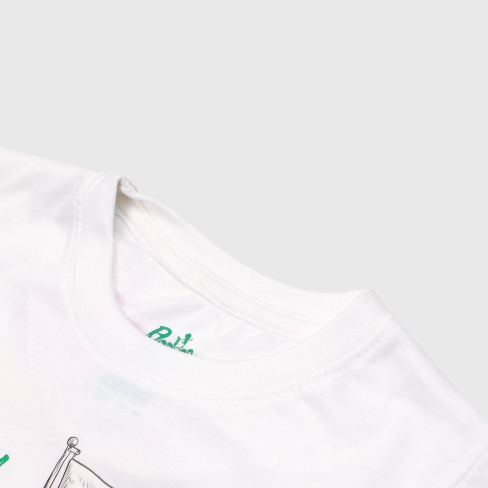 Kids T-Shirt Unisex Pakistan Zindabad - B. White
