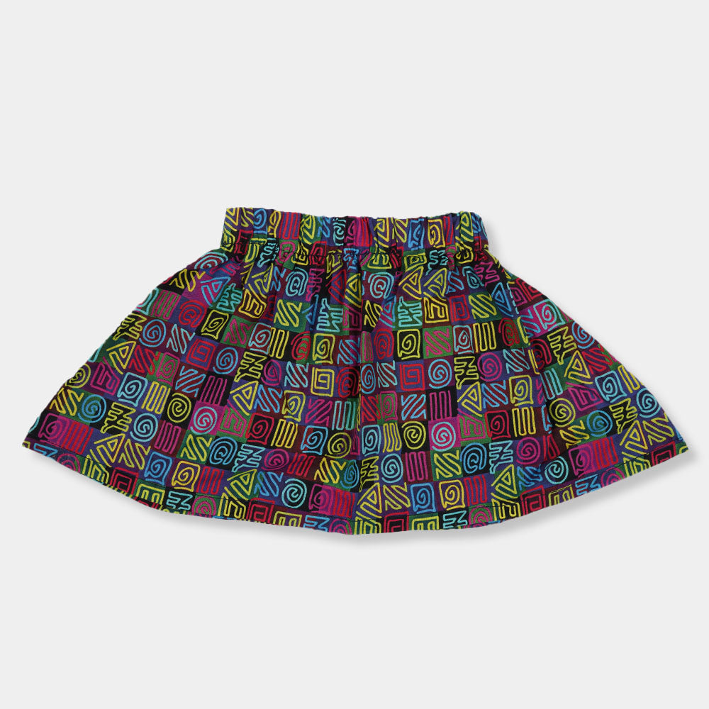 INFANTS SHORT SKIRT WITH TRIM TALKING ABOUT A REVOLUTION