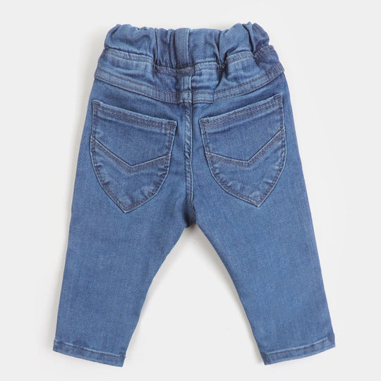 Infant Girls Pant Denim AOE - Mid Blue