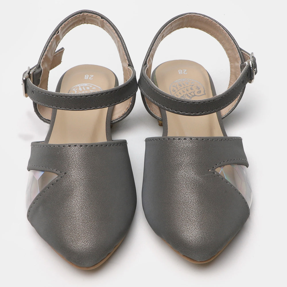 Girls Pumps 456-12 - GREY
