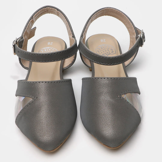 Girls Pumps 456-12 - GREY