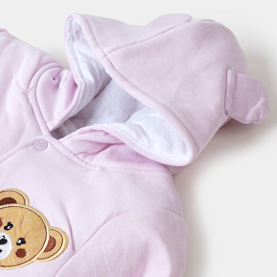 Infant Girls Knitted 2PCs Suit Bear