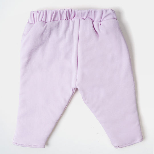 Infant Girls Knitted 2PCs Suit Bear