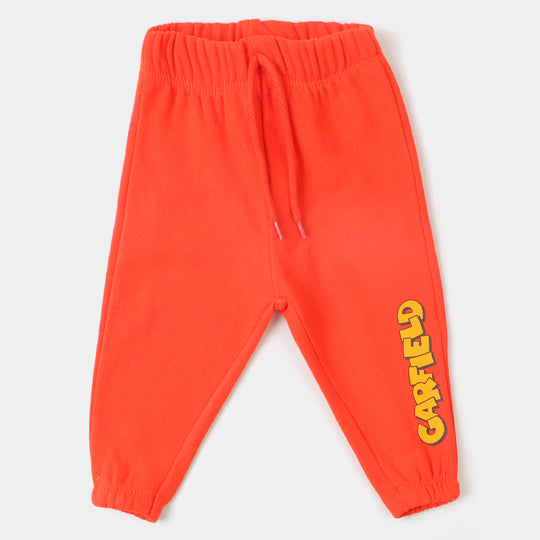 Infant Boys Knitted Suit - D.Orange