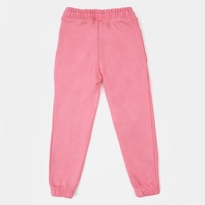 Boys Terry And Fleece Pajama Basic - Pink