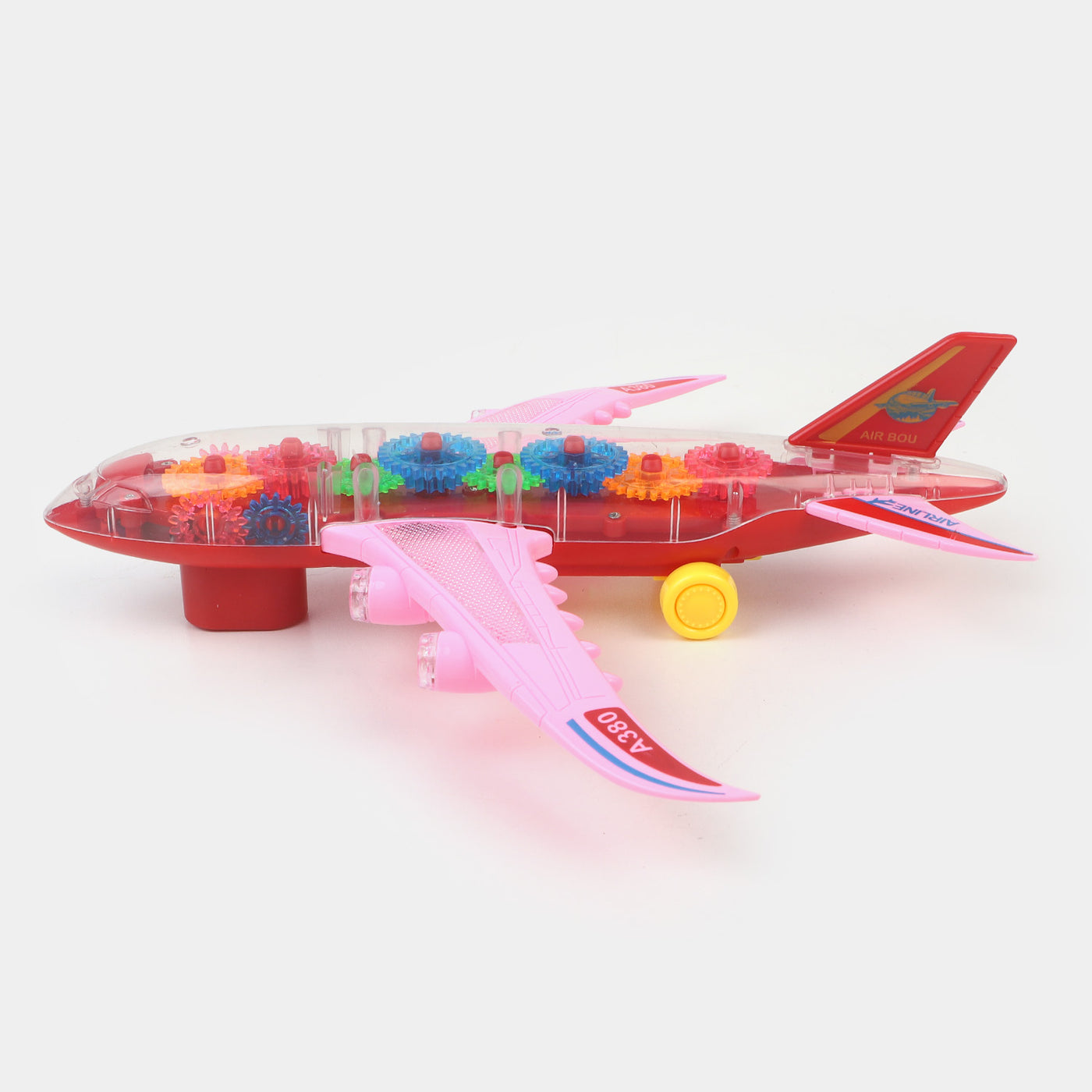 Gear Plane With Light & Music Toy
