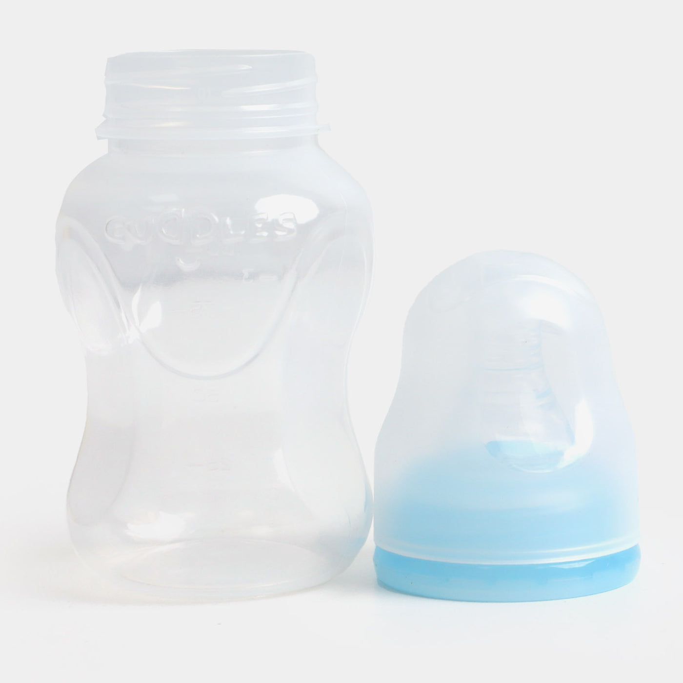 Cuddles Feeding Bottle Basic 125ML - Blue