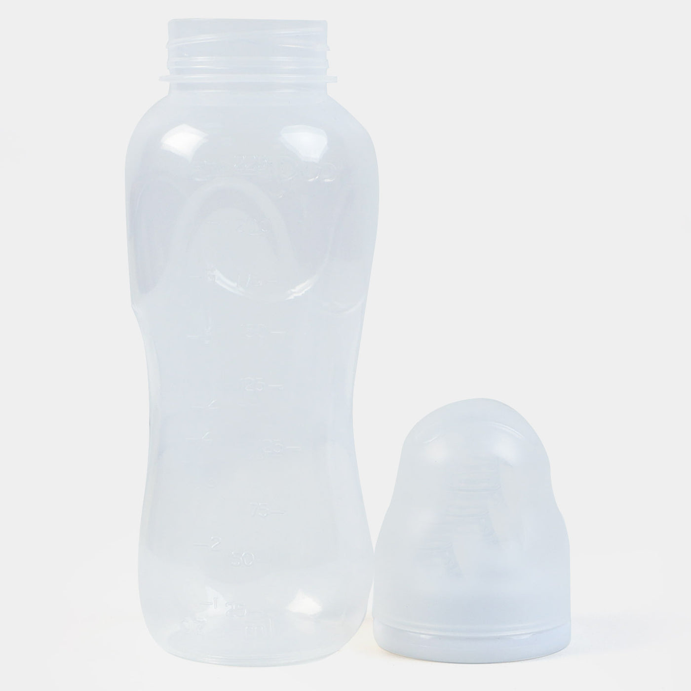Cuddles Feeding Bottle 250ML - White