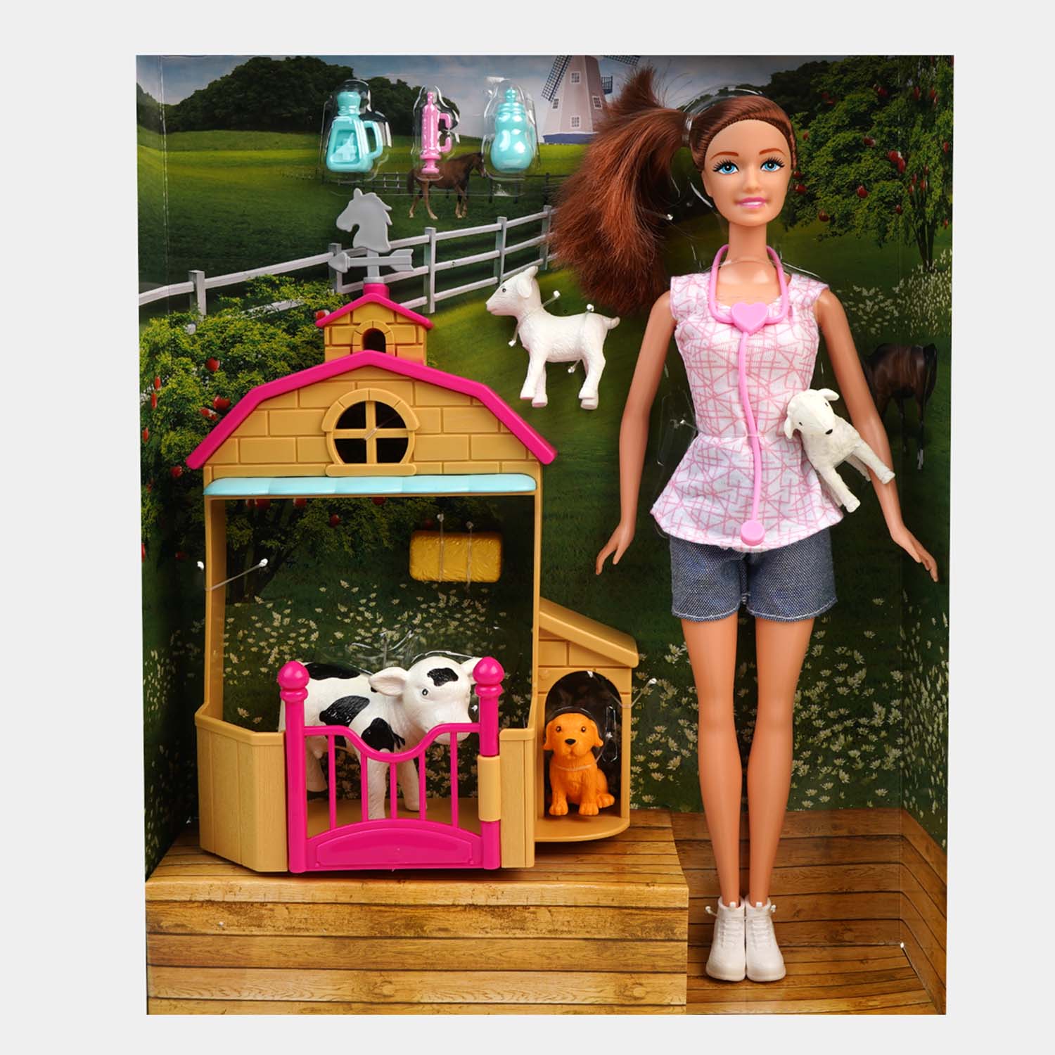 Pet Vet Barbie Farm Vet Walmart Barbie Toys Barbie Pet Vet Doll