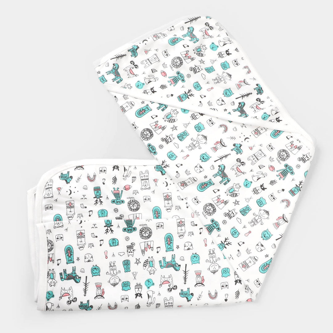Wrapping Sheet Little Dude - White