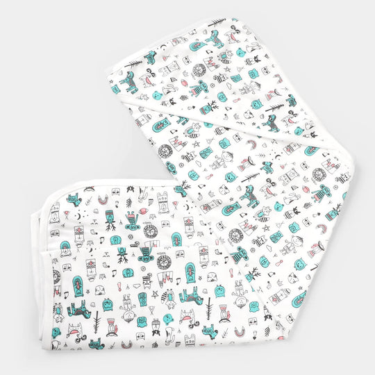 Wrapping Sheet Little Dude - White
