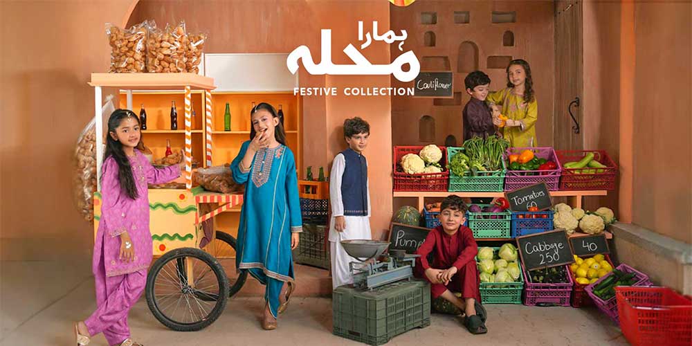Hamara Mohalla Festive Collection 2026 — Bachaa Party's Summer Eid Collection for Kids in Pakistan