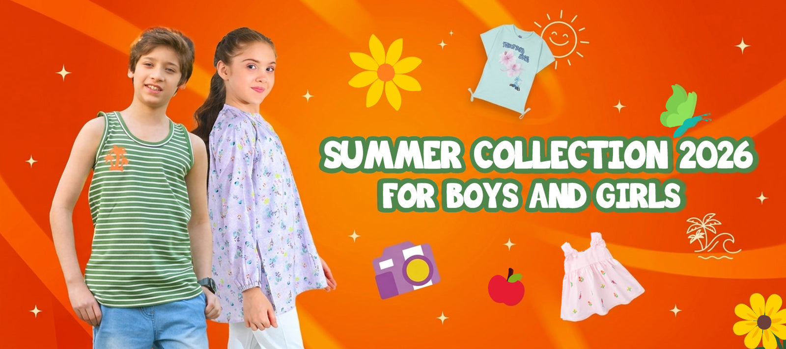 Summer Collection 2026 for Boys and Girls