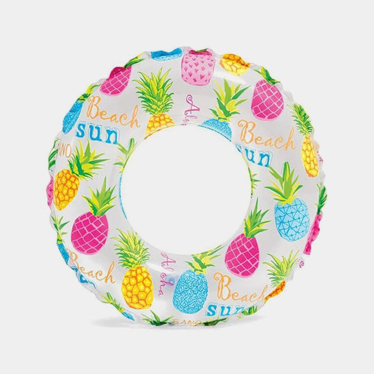 Kids' Swim Ring – Colorful Print | 20"