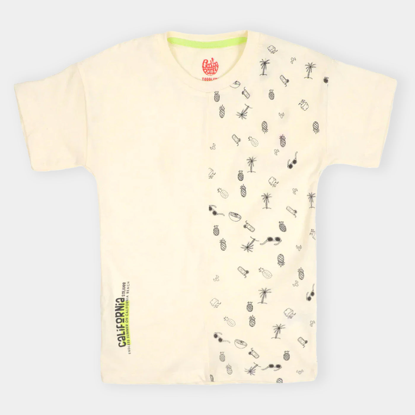 Infant Boys T-Shirt California - Lemon Icing
