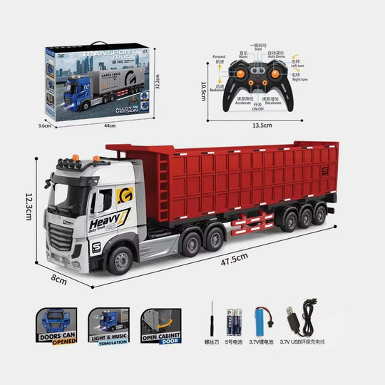 Remote Control Transport Series Truck with Light & Music