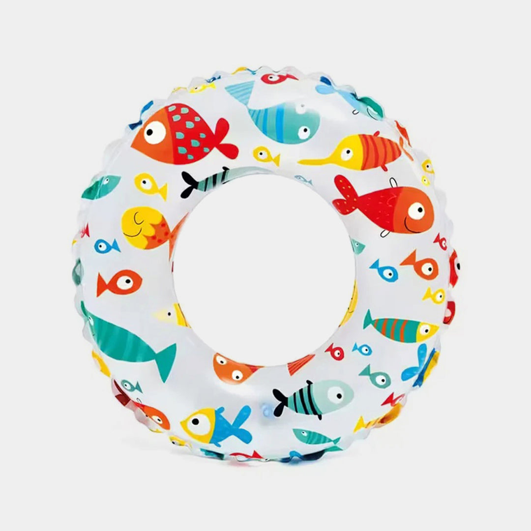 Kids' Swim Ring – Colorful Print | 20"