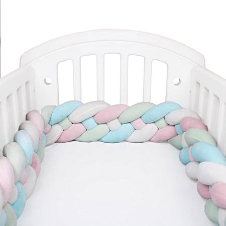 Baby Crib/Cot Braided Bumper