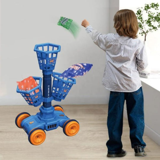 Mobile Target Vehicle Sandbag Throwing Toys