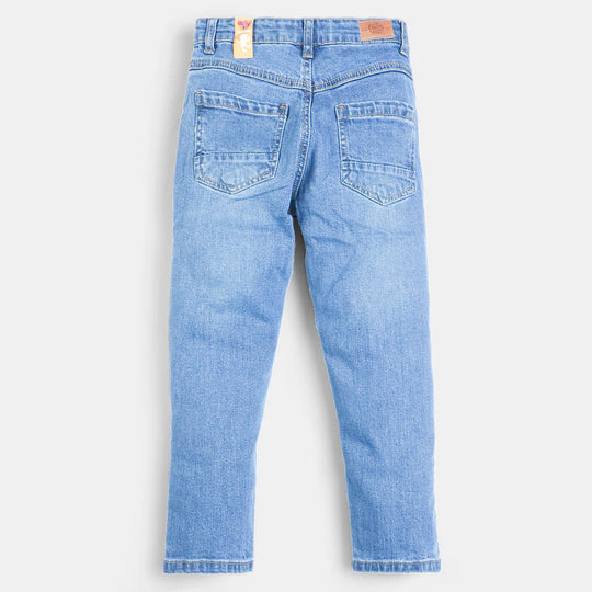 Boys Denim Pant Basic F-23 - Ice Blue