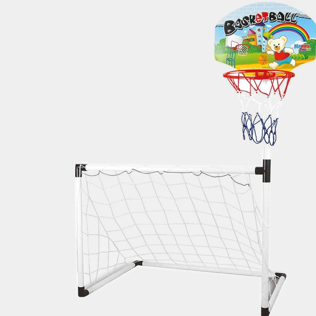 2 In 1 Sports Football & Basketball Play Set