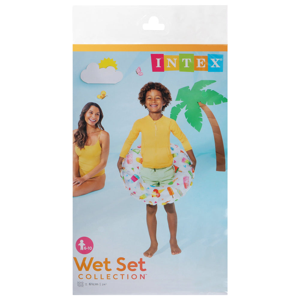 24In Lively Print Swim Ring 59241