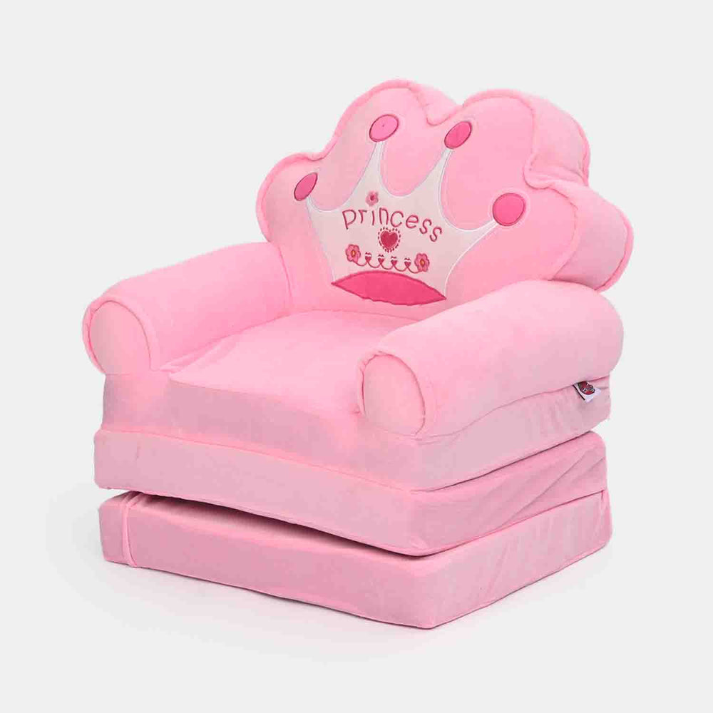 Adorable Kids Foldable Sofa Seat - 18M+ | 547-Pink