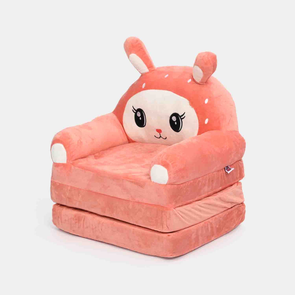 Adorable Kids Foldable Sofa Seat - 18M+ | 547-Peach