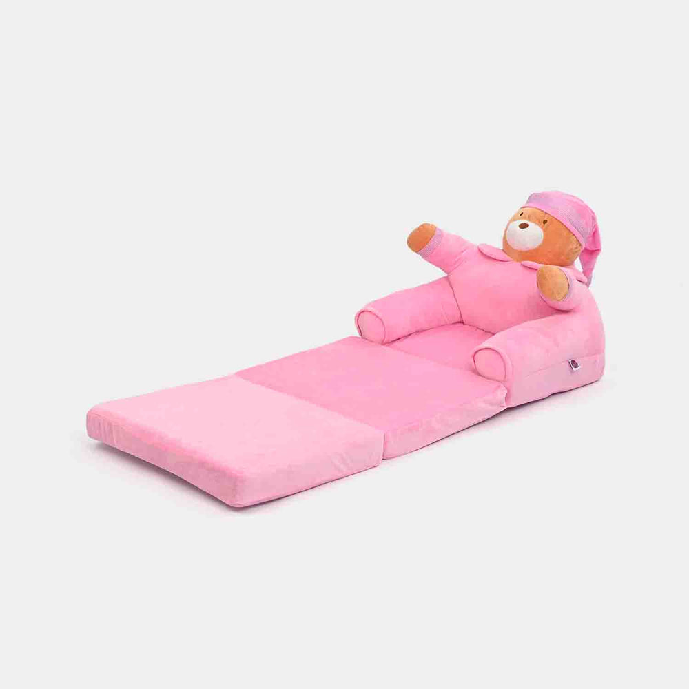 Adorable Kids Foolable Sofa Seat - 18M+ | 547-Pink/Brown