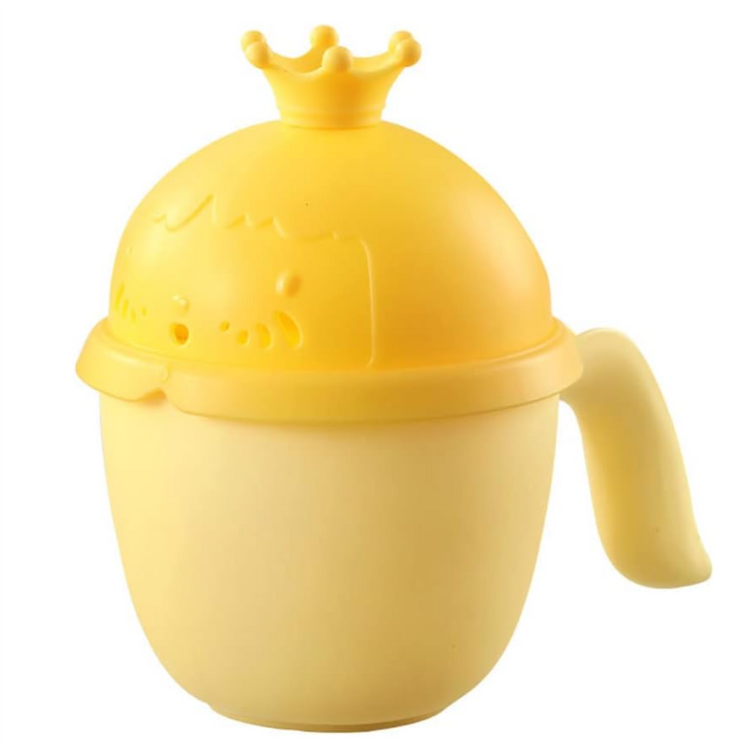 Cartoon Crown Shape Baby Rinse/Shower Cup