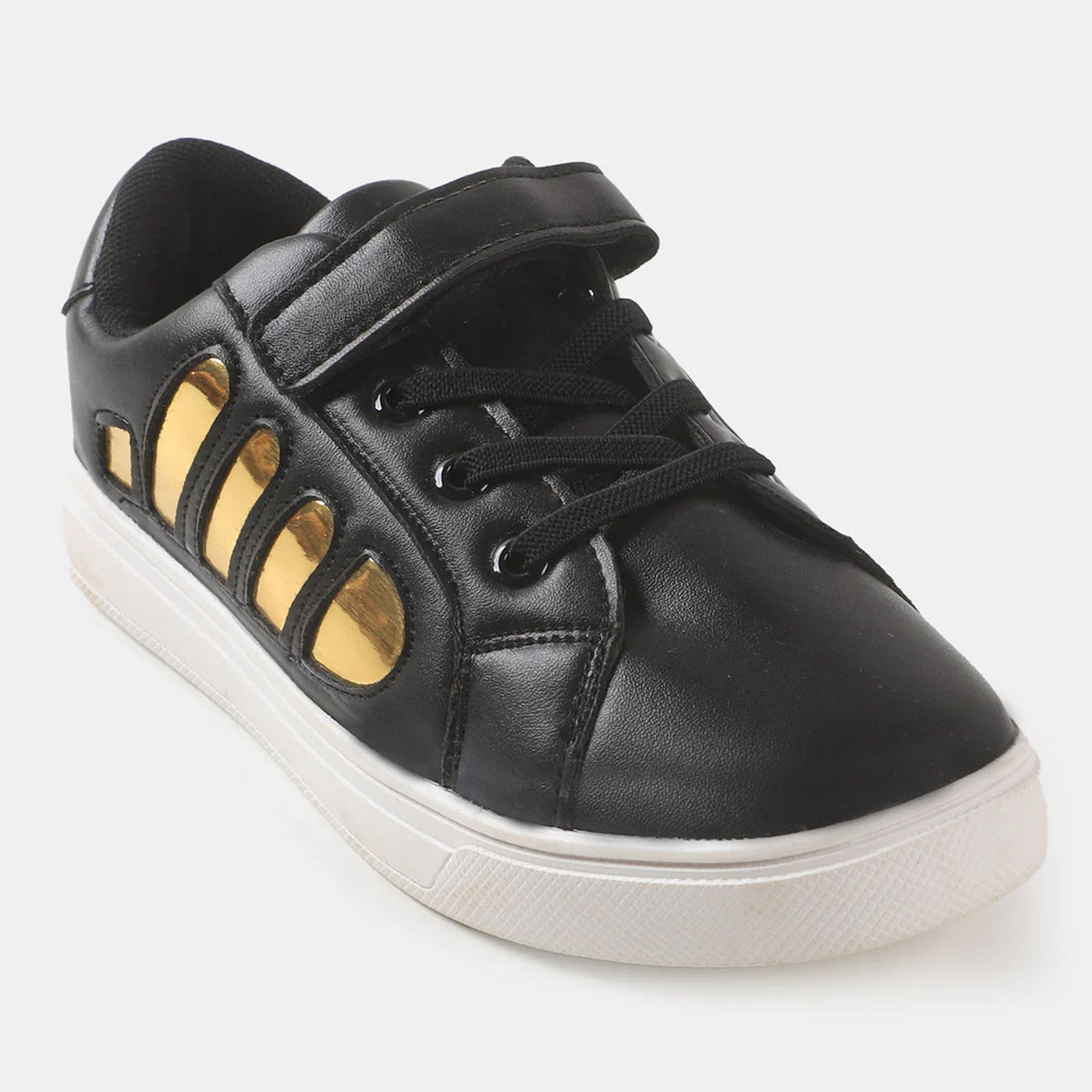 Girls Sneakers JS-2204 - Black Gold