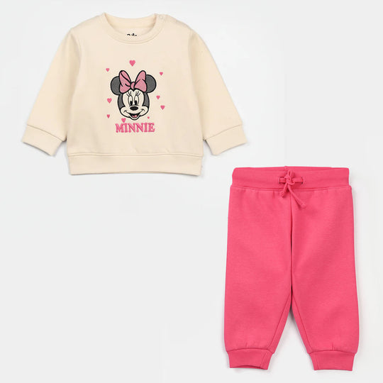 Infant Girls Fleece 2 Piece Suit Character