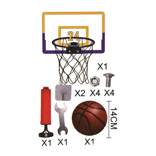 Indoor Mini Basketball Play Set For Kids