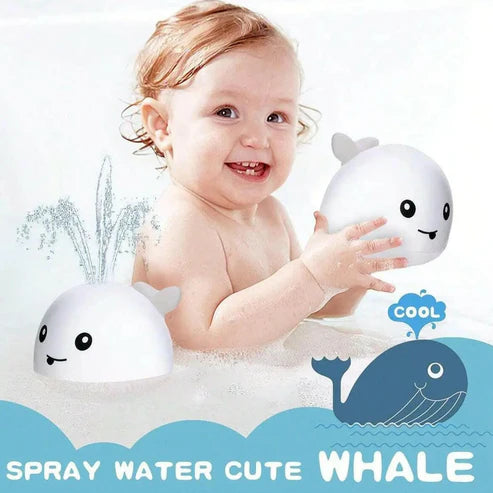 Automatic Induction Whale Water Spray Bath Toy