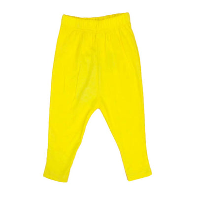 Infant Plain Tights For Girls - Yellow