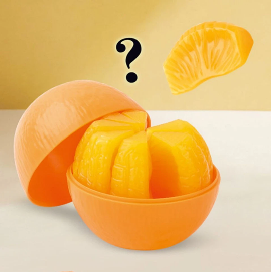 3D Orange Shape Funny Puzzle Toy