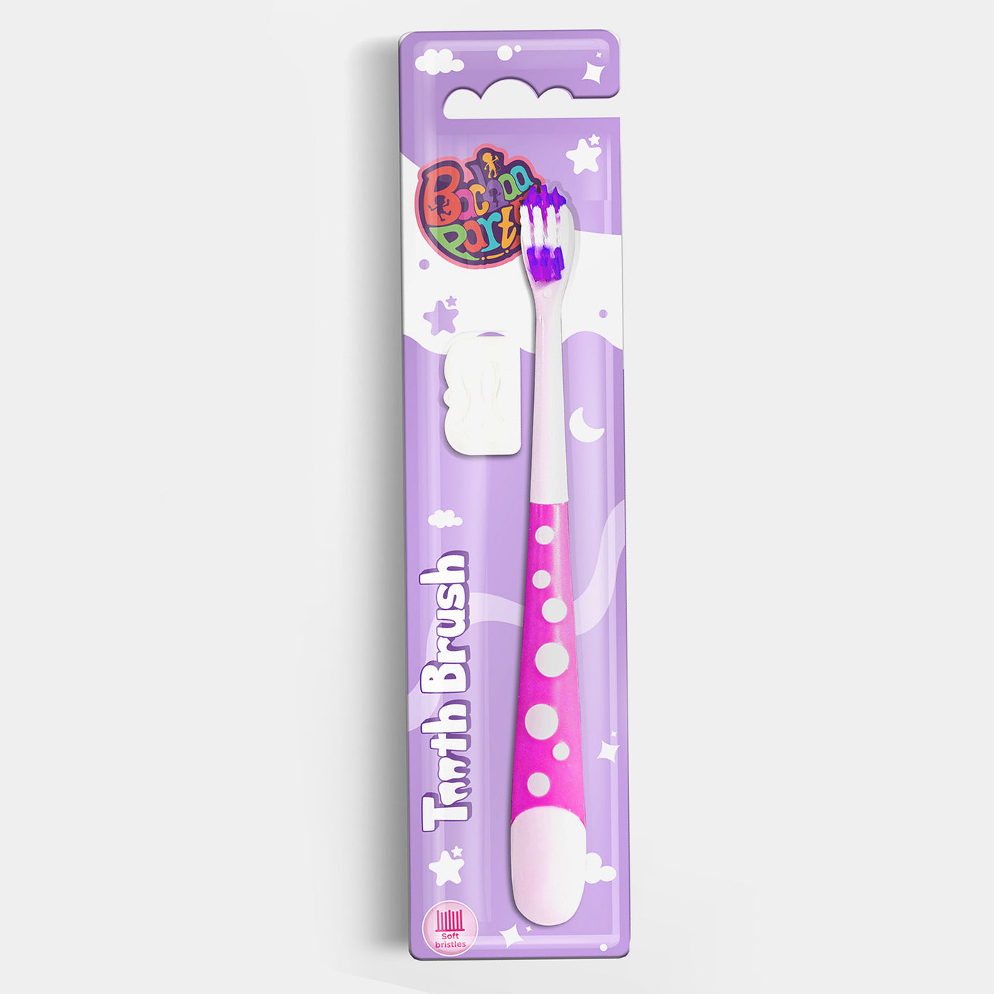 Toothbrush Polka For Kids-PINK