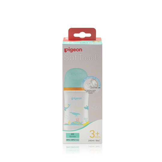 SOFTOUCH 3 WN FEEDER PP 240ML DOLPHIN