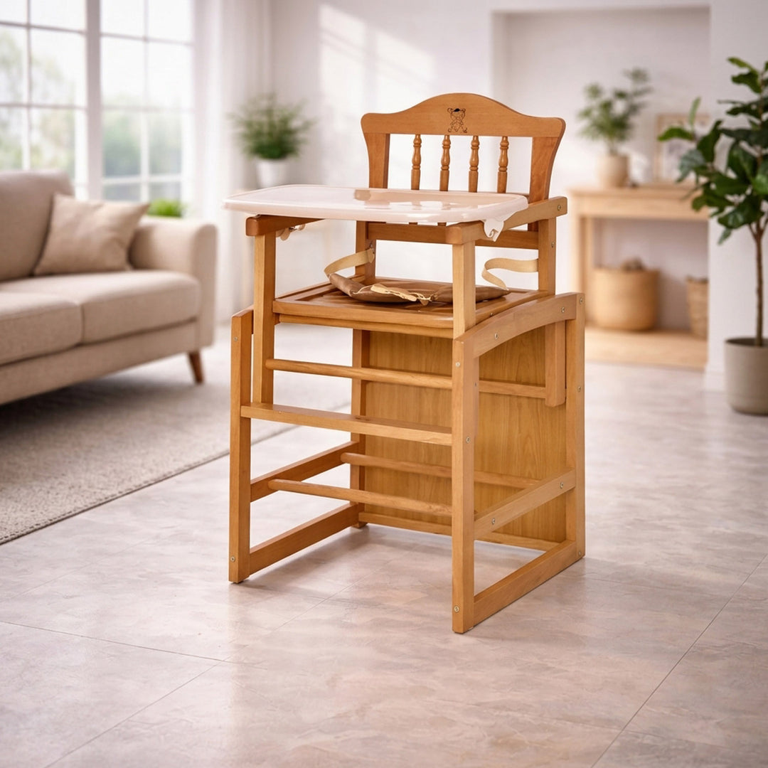 Wooden High Chair 313
