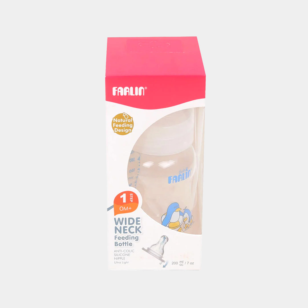 Farlin Feeding Bottle Wide Neck 200Cc Nf-809 - Blue