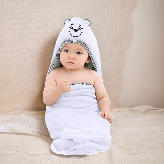 Hooded Baby Bath Towel For Kids