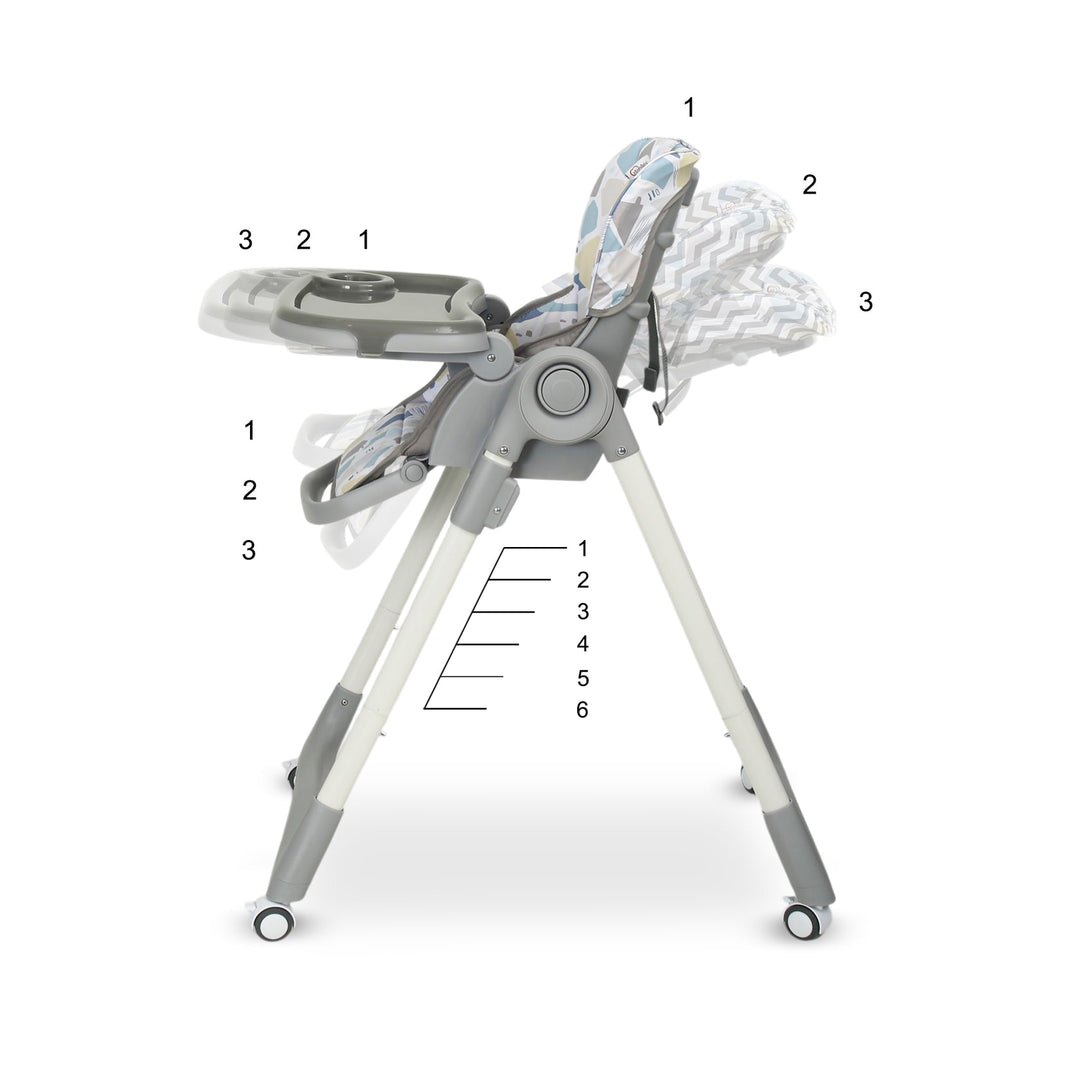 Tinnies Adjustable High Chair T024-A
