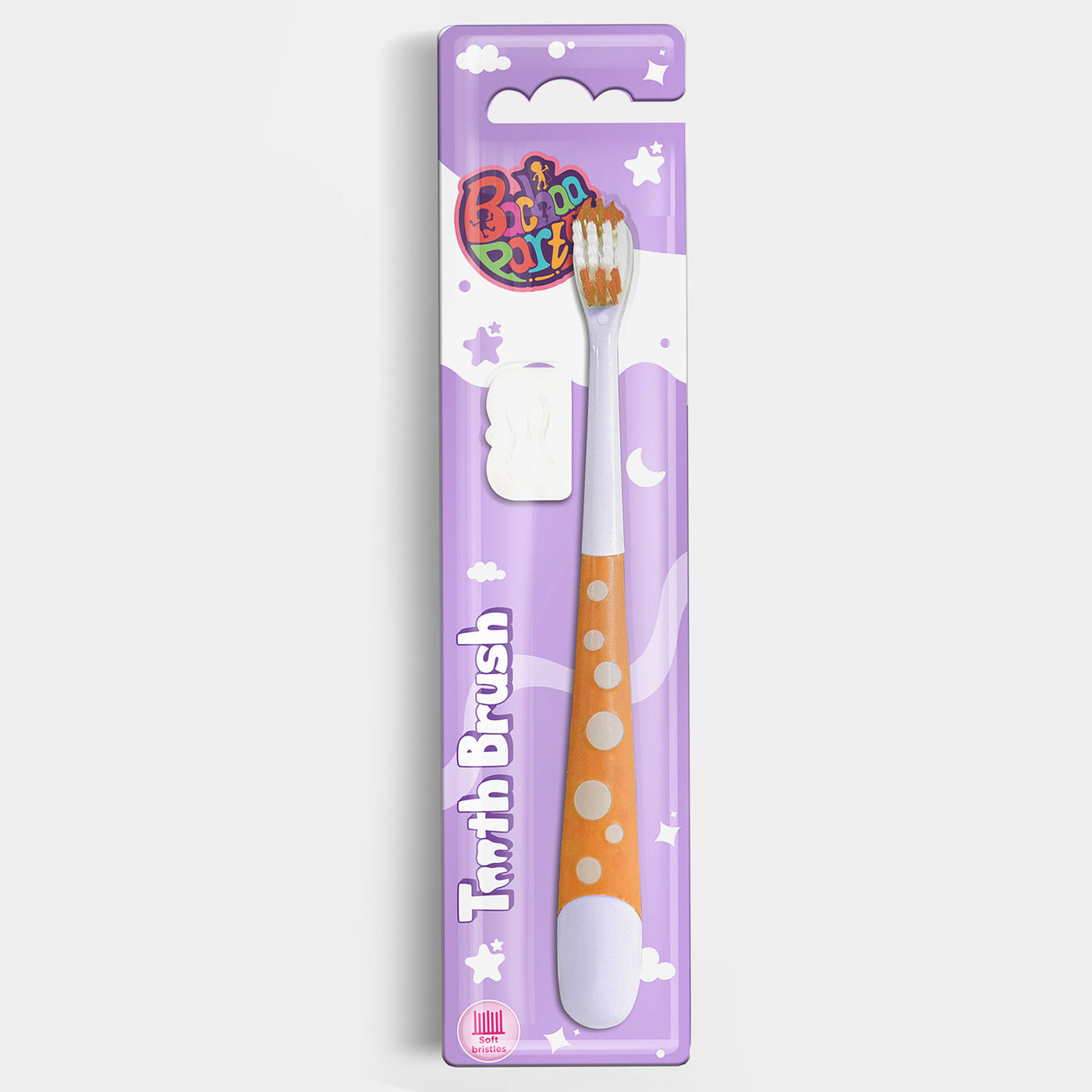 Toothbrush Polka For Kids-ORANGE