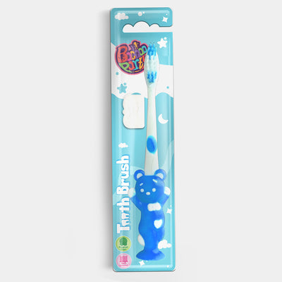 Toothbrush Magic Feet Bear For Kids-BLUE