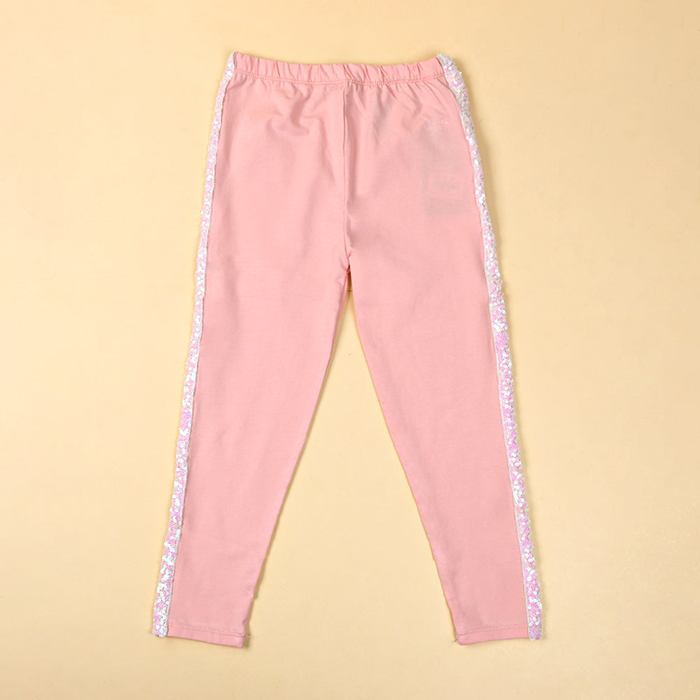 Infant Girls SEQ Tape Tights-C.Pink