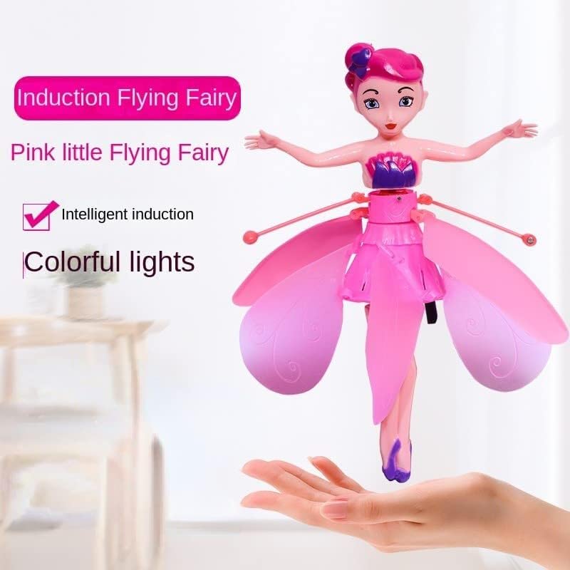 AIRCRAFT FLYING DOLL FOR KIDS - PINK