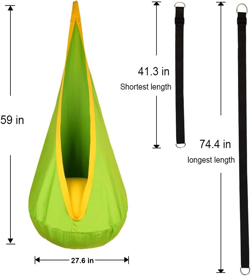 Inflatable Cushion Swing Kids' Hanging Nest / Pod Swing
