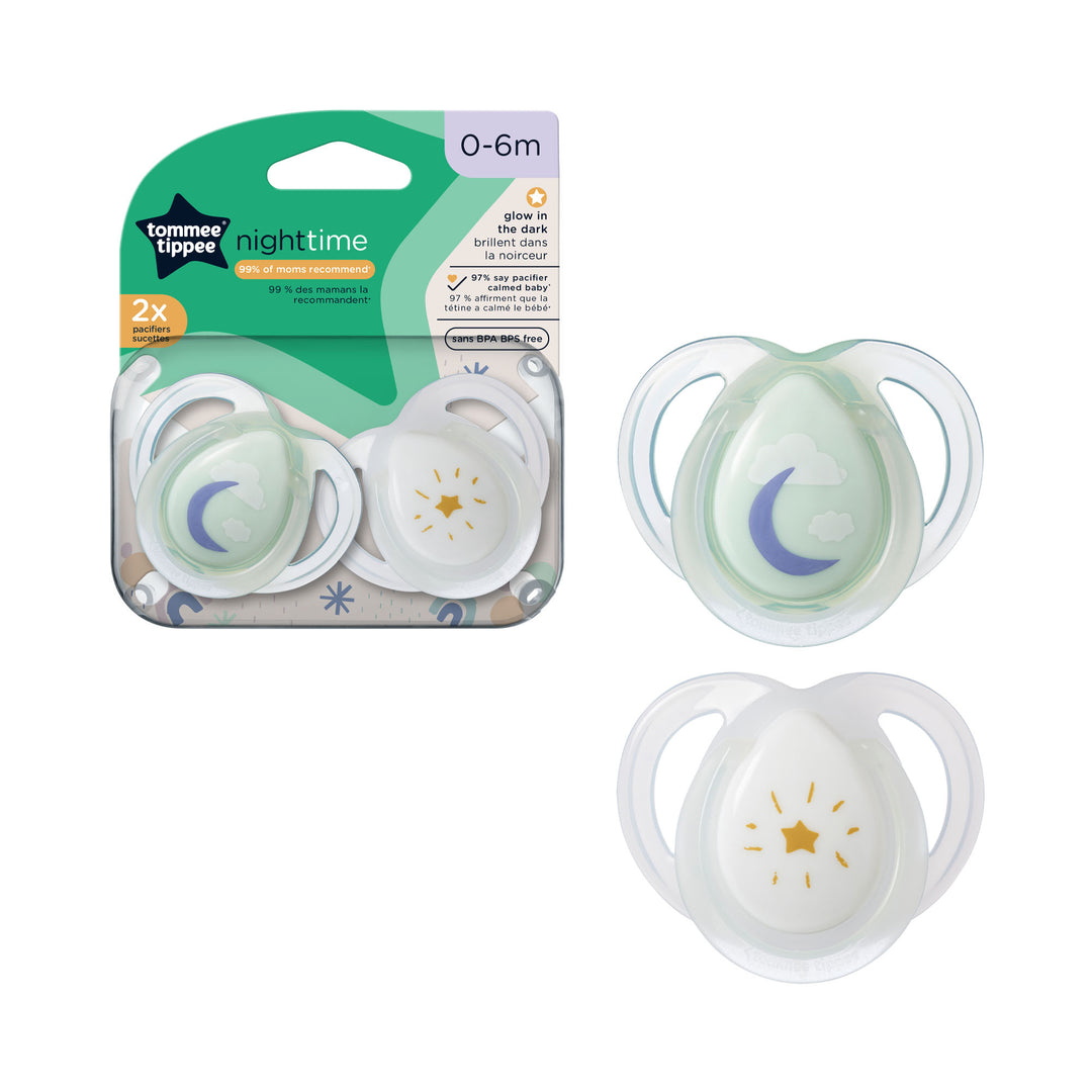 TT 533465 2X 0-6M NIGHT PACI E-C